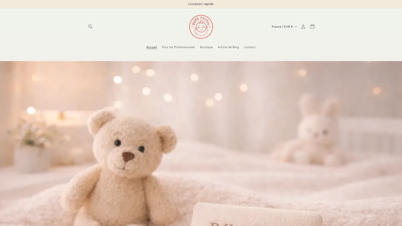 Screenshot de Bébé Physio