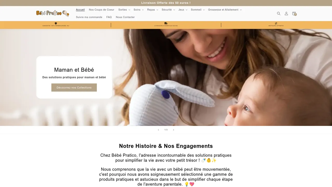Screenshot de Bébé Pratico