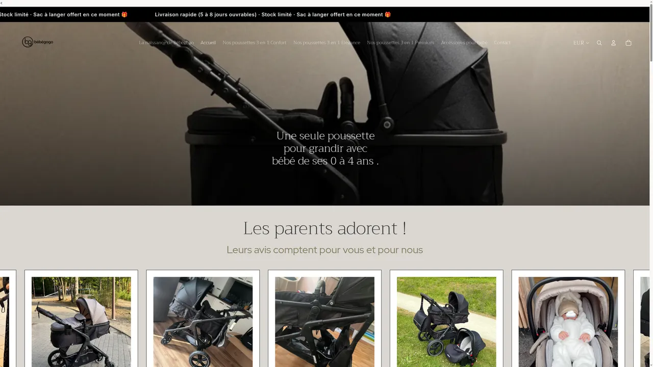 Screenshot de Bébégogo
