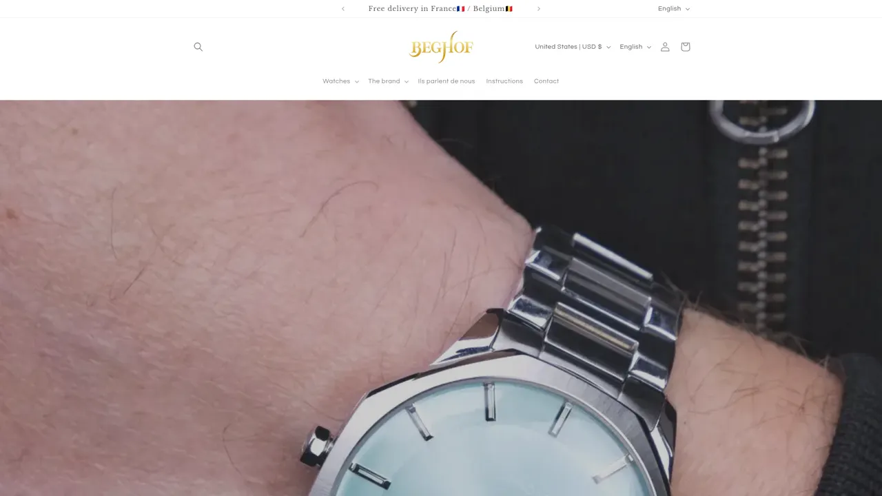 Screenshot de BegHof - Montres automatiques