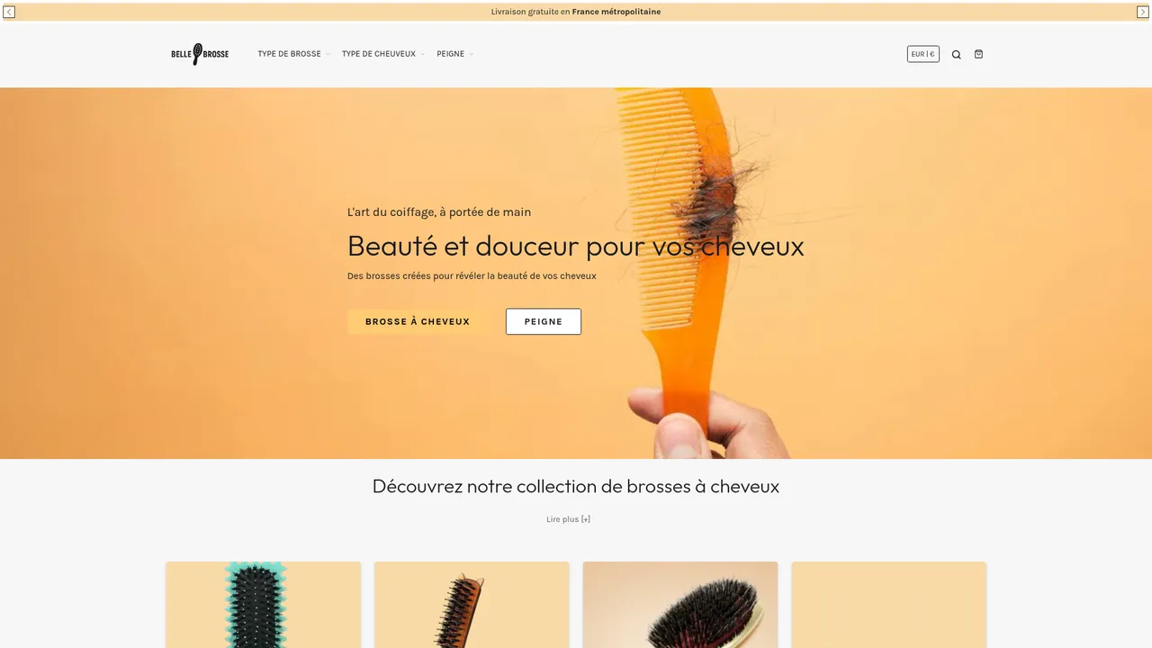 Screenshot de Belle brosse