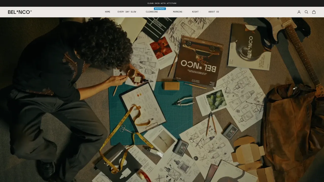 Screenshot de belnco.com