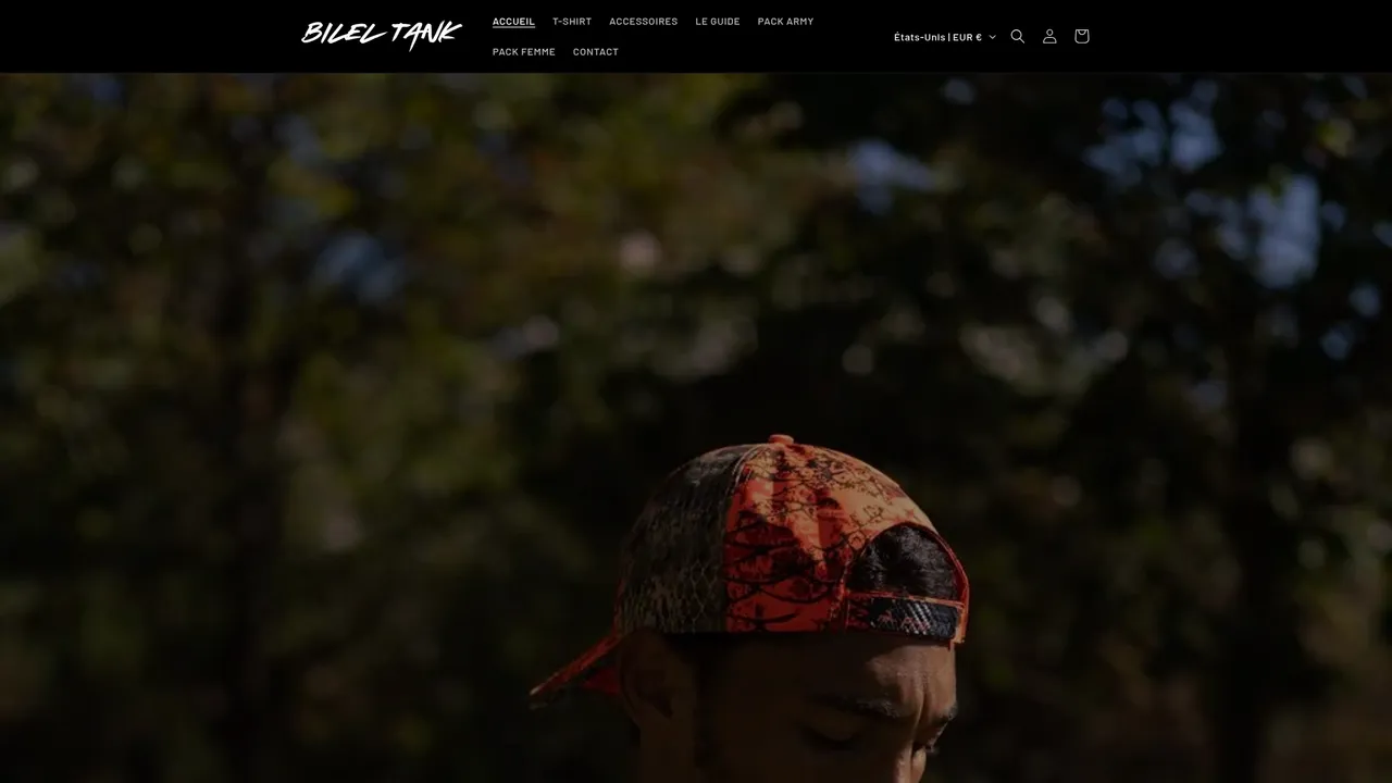 Screenshot de bileltank.com