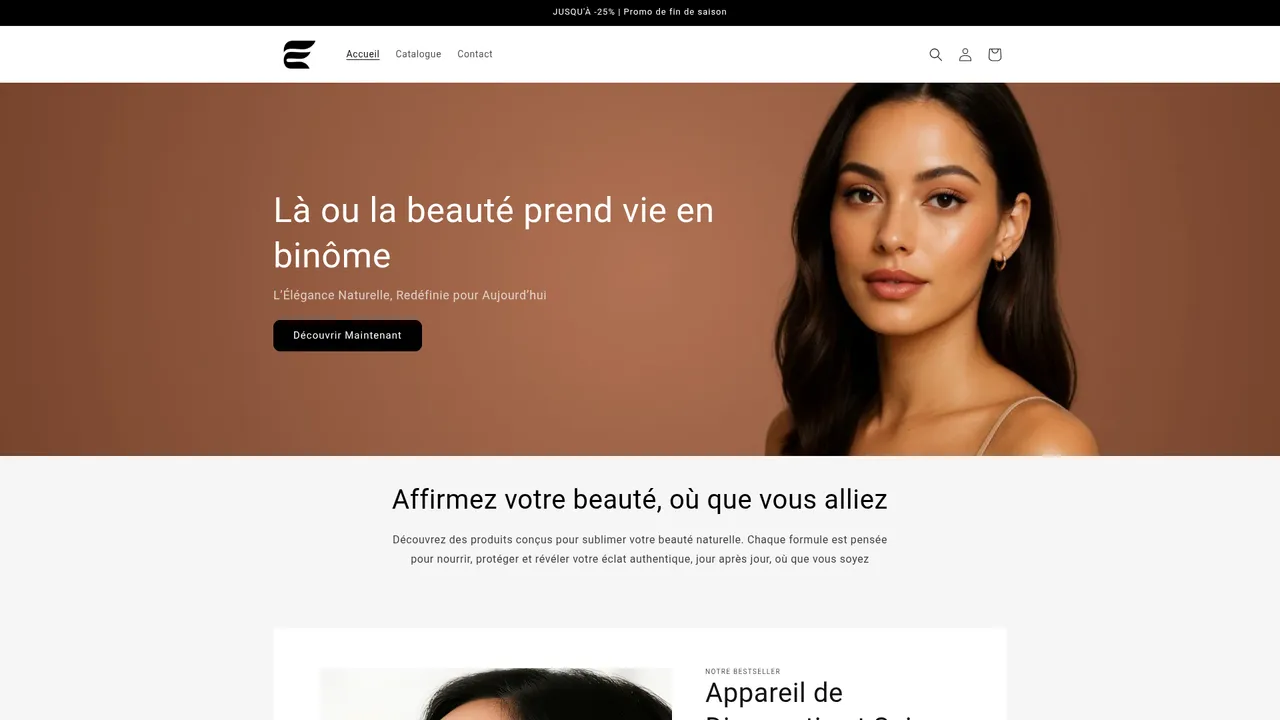 Screenshot de binôme créatif