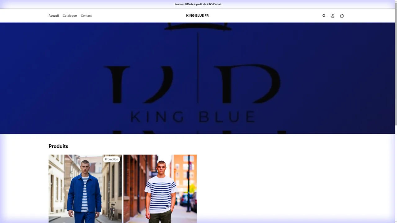 Screenshot de Bleu de chine & Tee shirt Marin