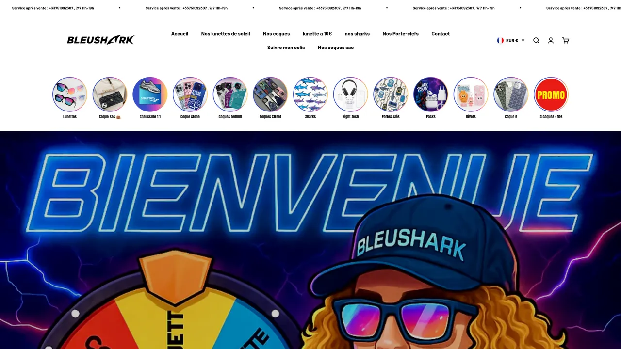 Screenshot de BleuShark