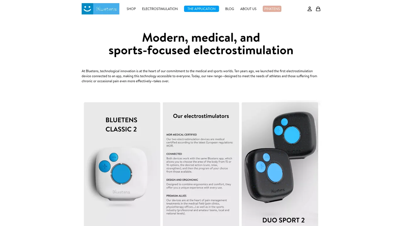Screenshot de Bluetens
