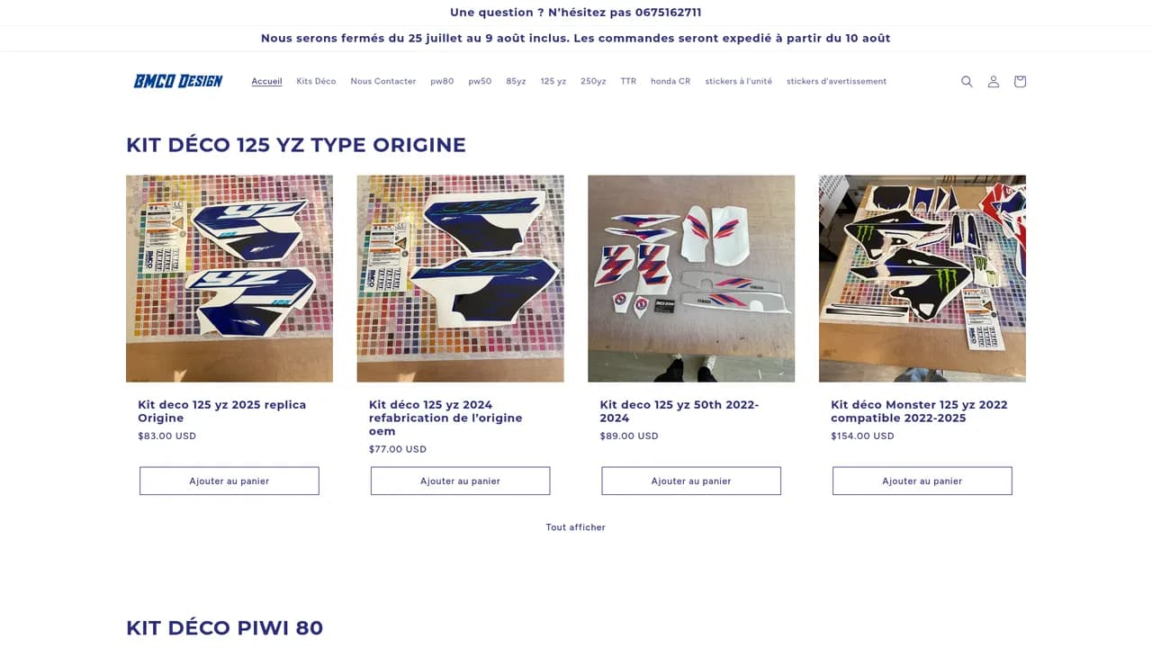 Aperçu du site bmco-design.com