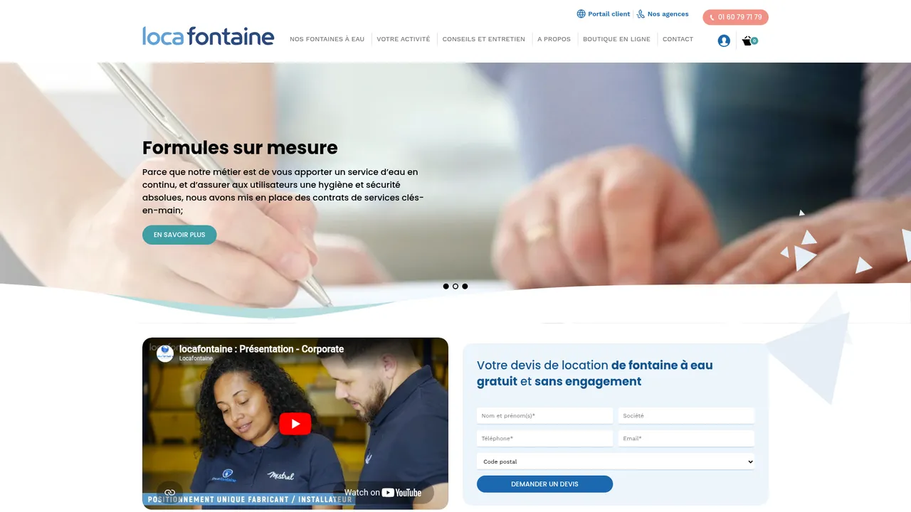 Screenshot de Bonbonne eau fontaine