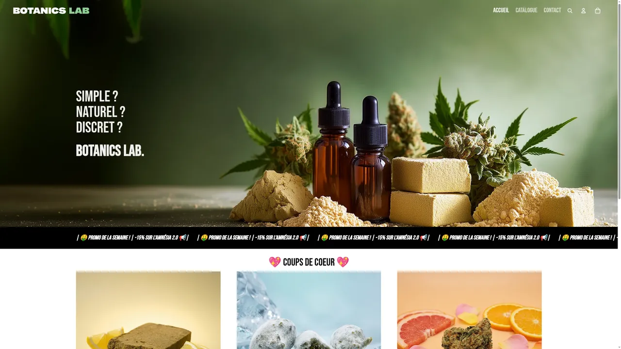 Screenshot de Botanics Lab