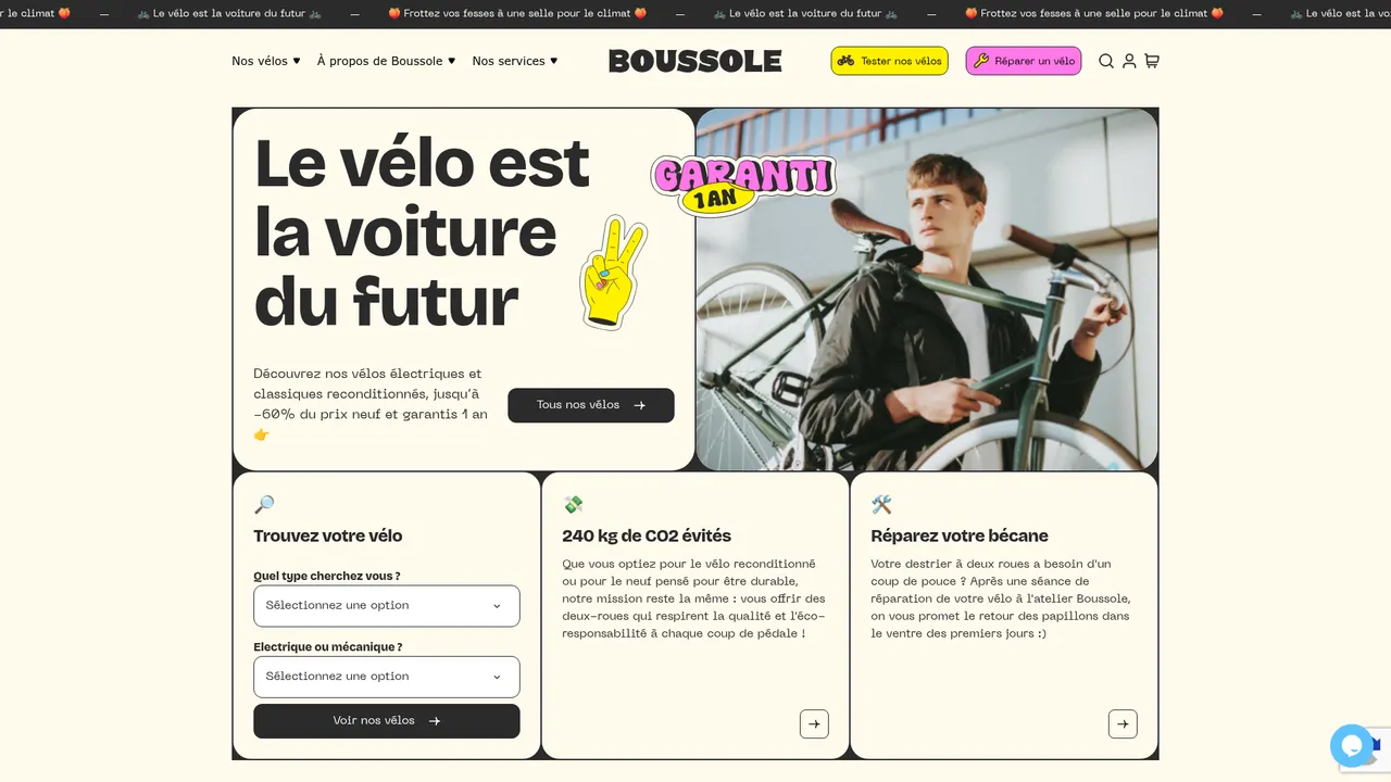 Screenshot de Boussole