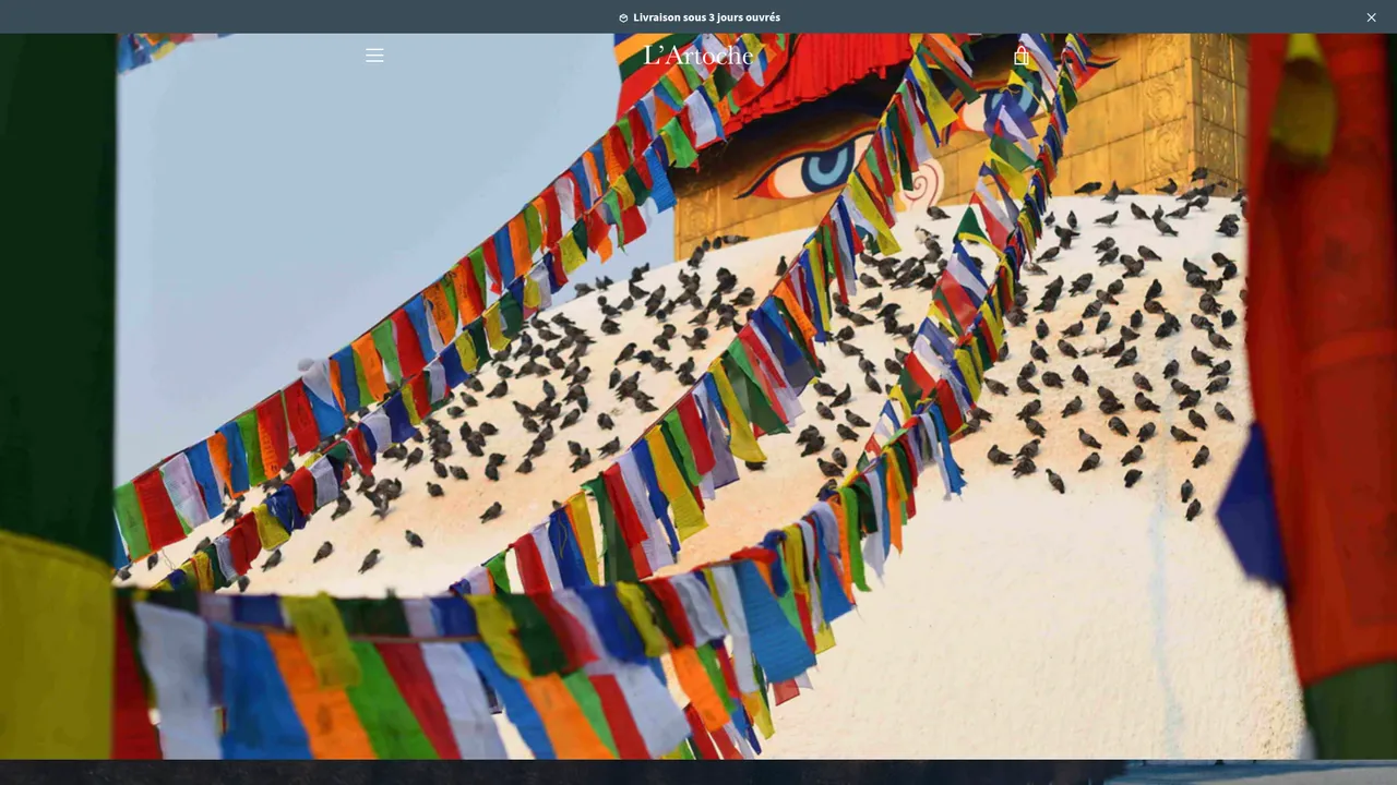Screenshot de Boutique L'Artoche