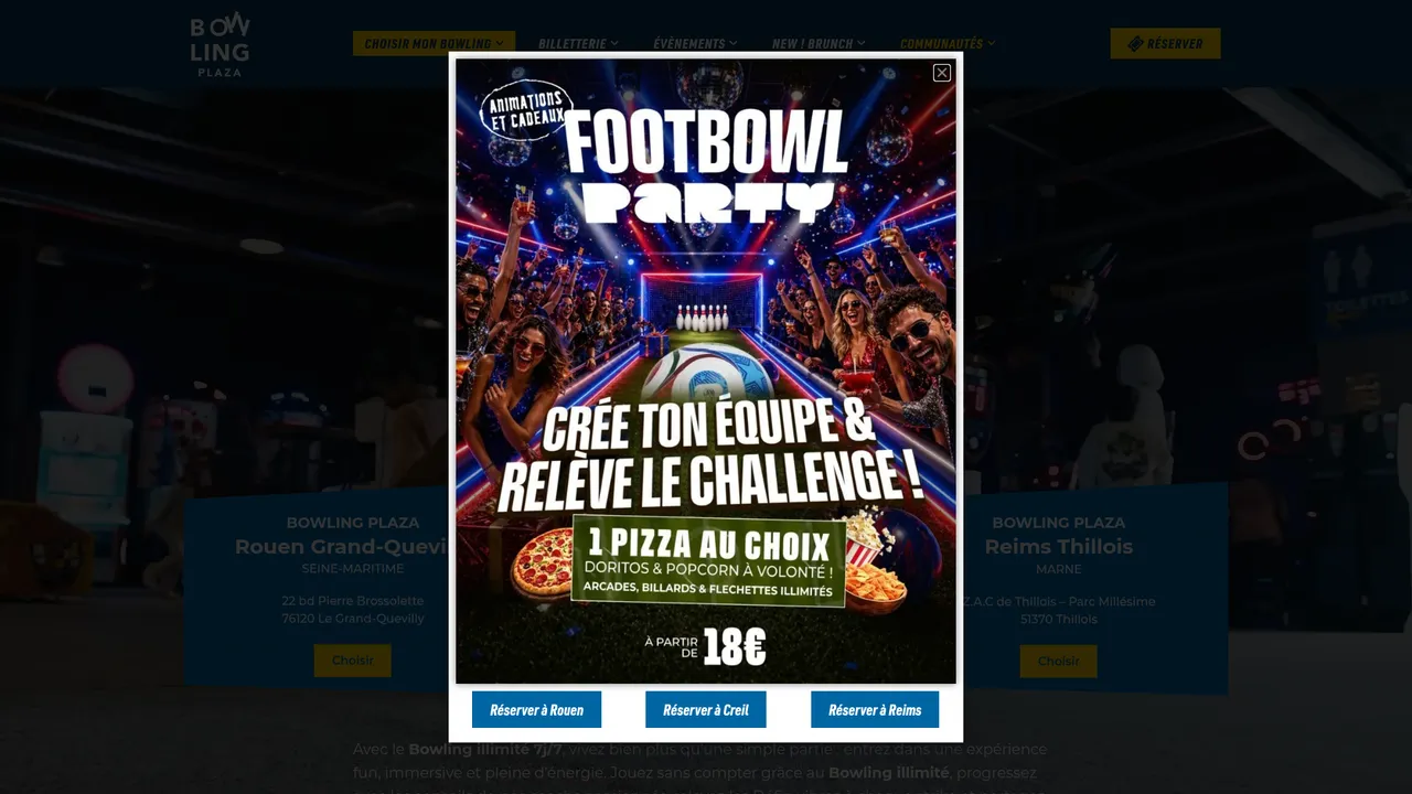 Screenshot de Bowling Plaza