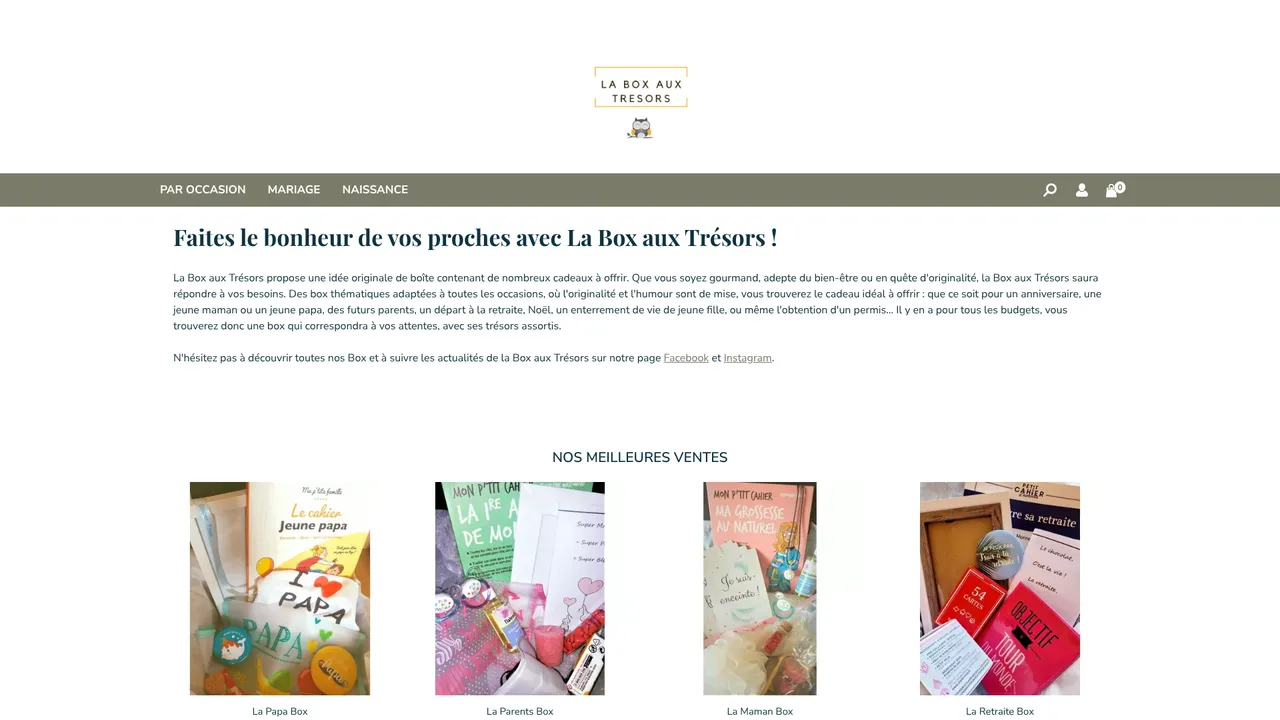 La Box aux Trésors