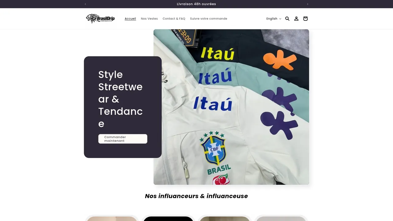 Screenshot de brazildrip.com