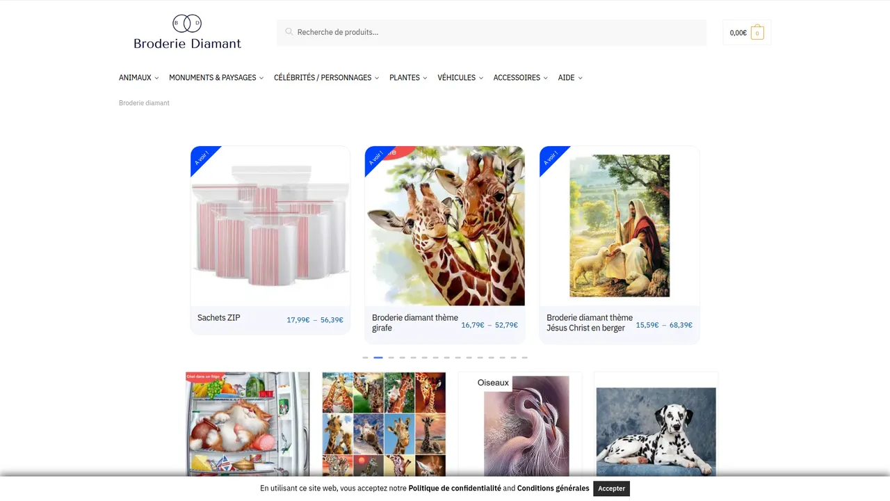 Screenshot de Broderie diamant