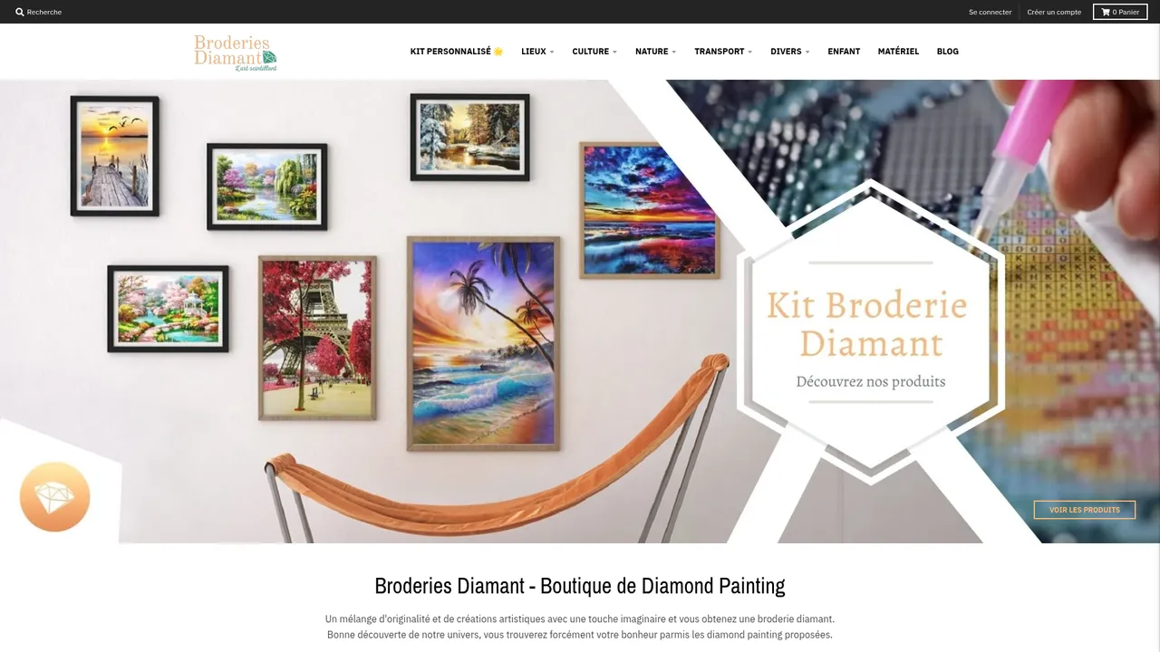 Screenshot de broderies-diamant.com