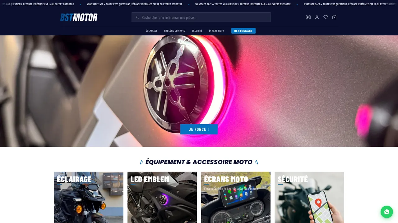Screenshot de BSTMOTOR