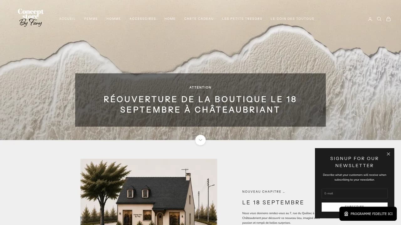 Aperçu du site byfany.fr