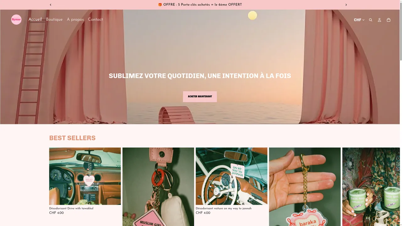 Screenshot de Bymarshop
