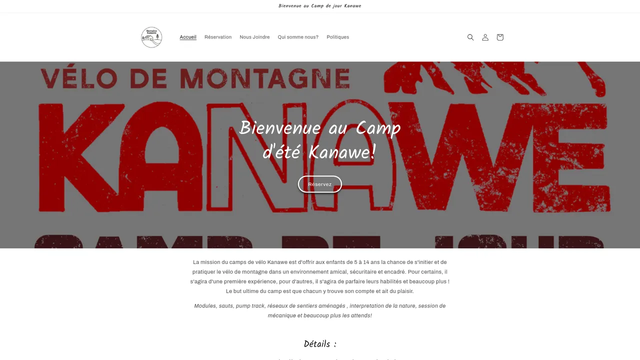 Screenshot de Camp d'été Kanawe