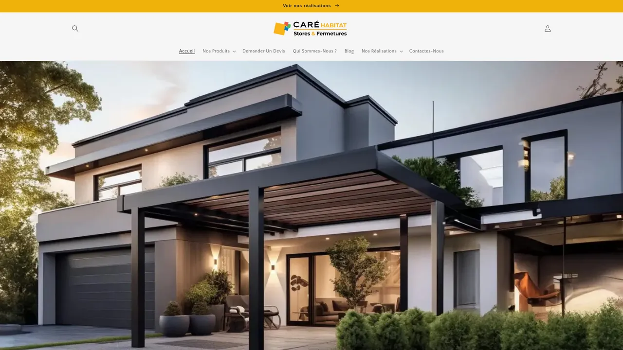 Screenshot de CARÉ HABITAT