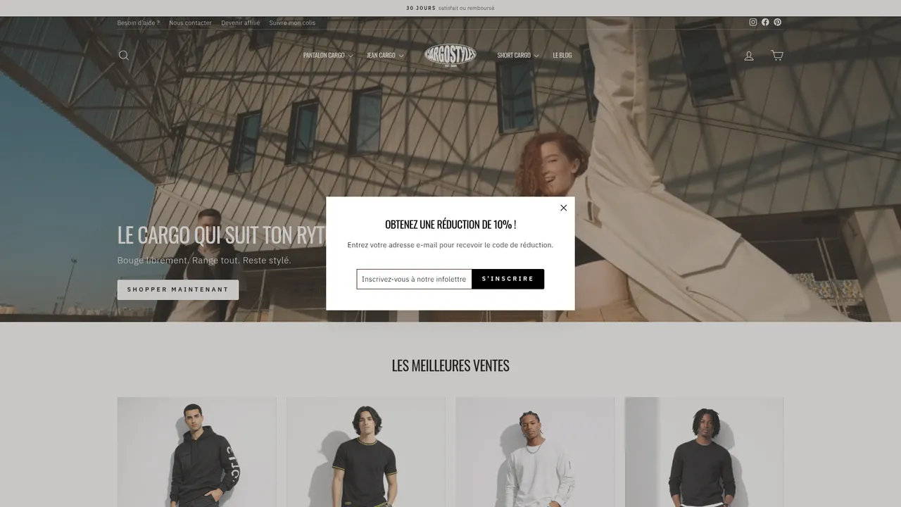 Screenshot de Cargo Styles