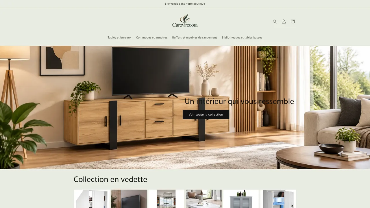 Screenshot de carovireoora.com