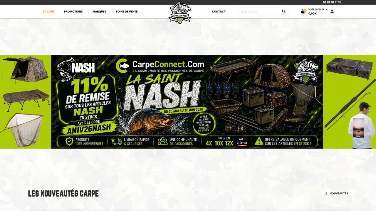 Screenshot de Carpe Connect