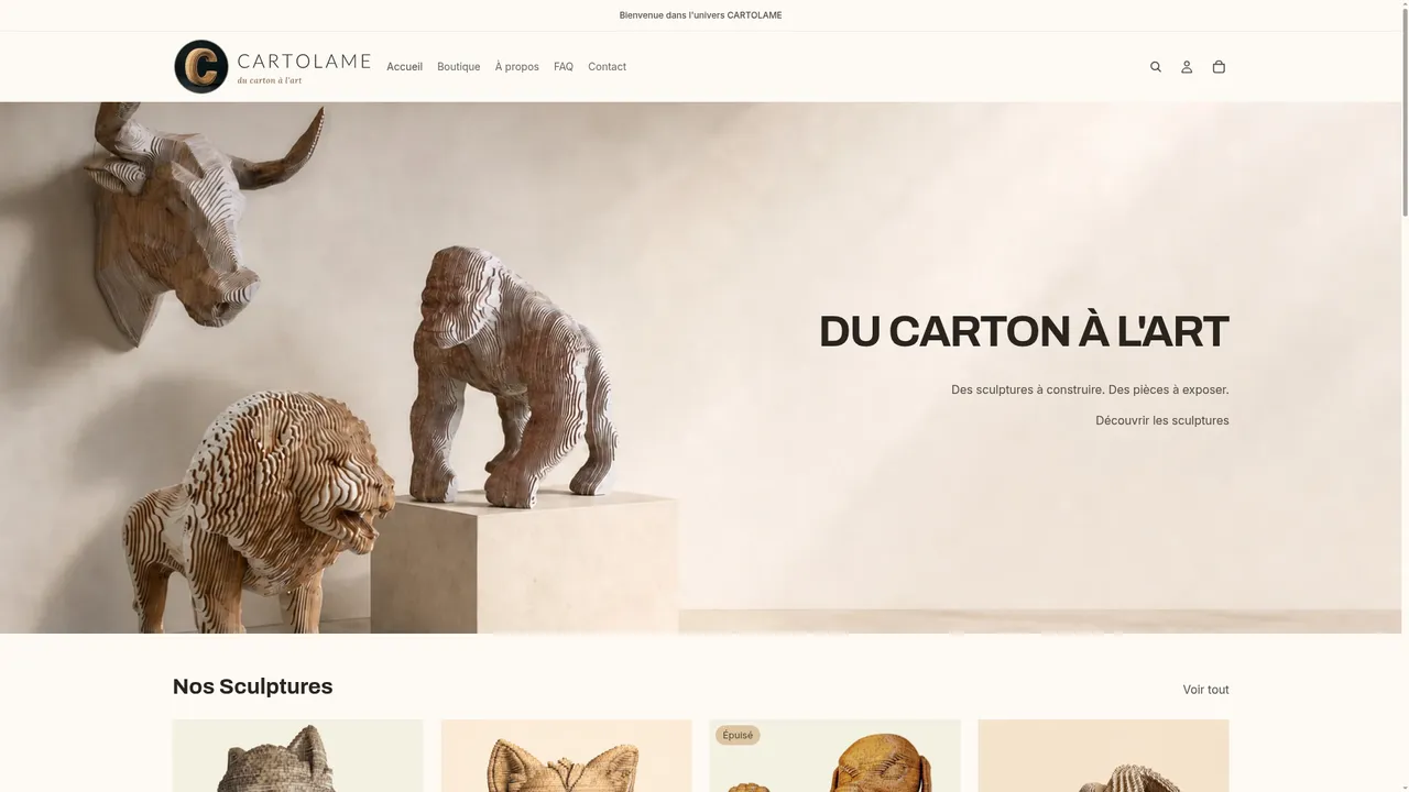 Screenshot de CART