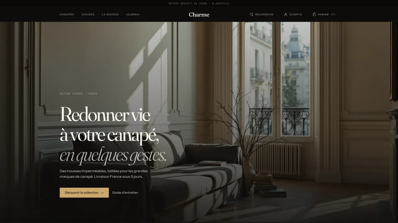 Screenshot de charmedodetalhe.store