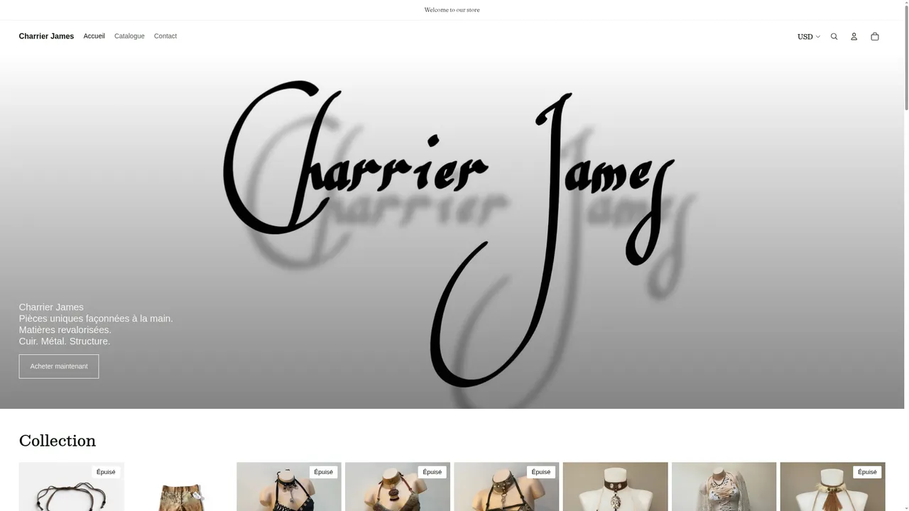 Screenshot de Charrier James