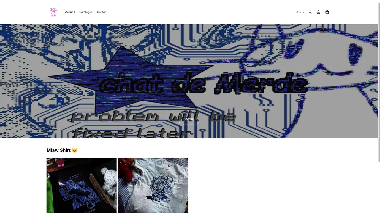 Screenshot de chatdemerde.com