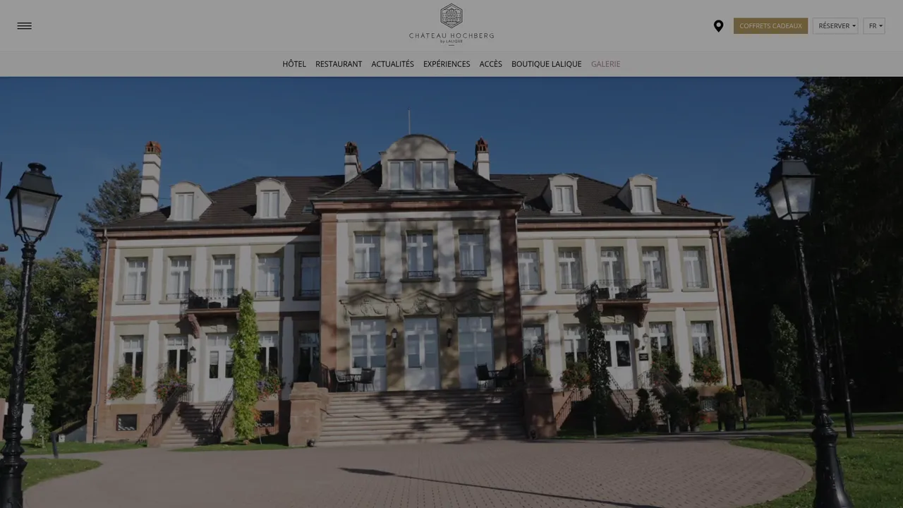 Aperçu du site Château Hochberg