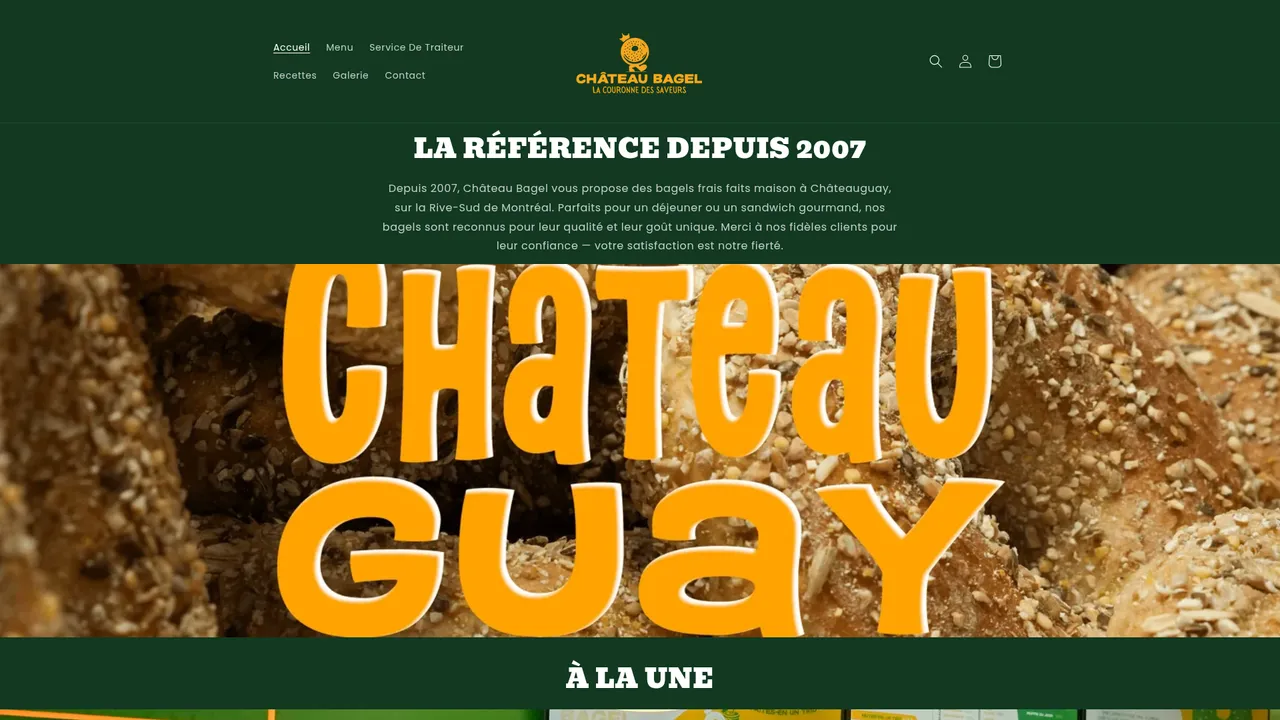 Screenshot de ChateauBagel