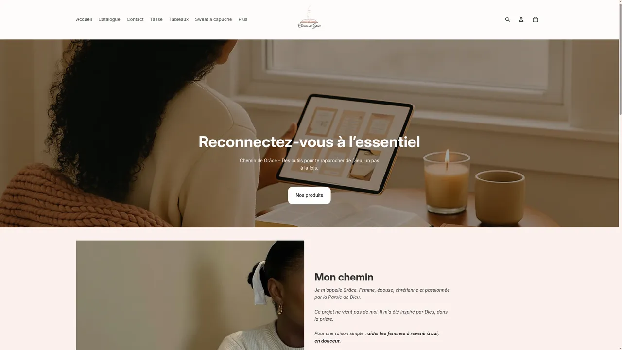 Screenshot de Chemin de Grâce