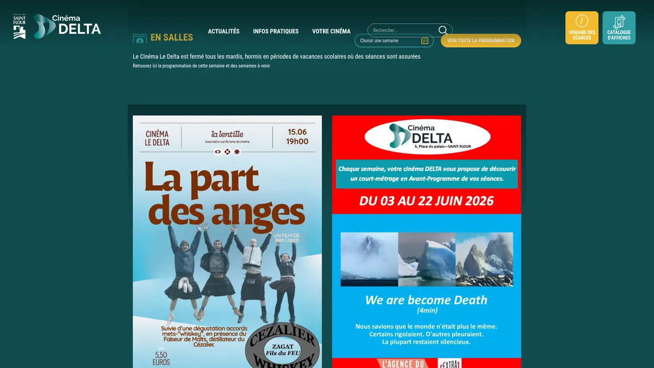 Screenshot de Cinéma Delta Saint