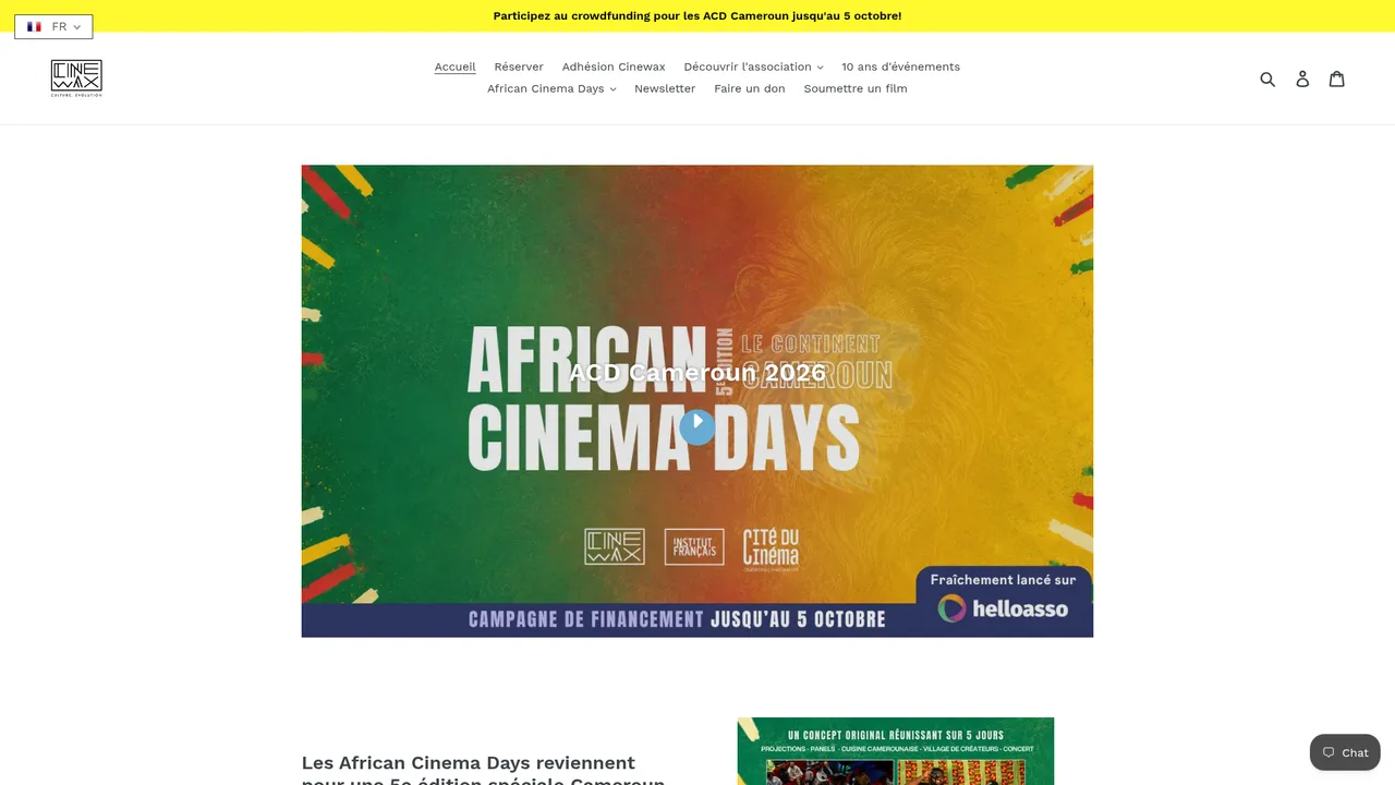 Screenshot de Cinewax