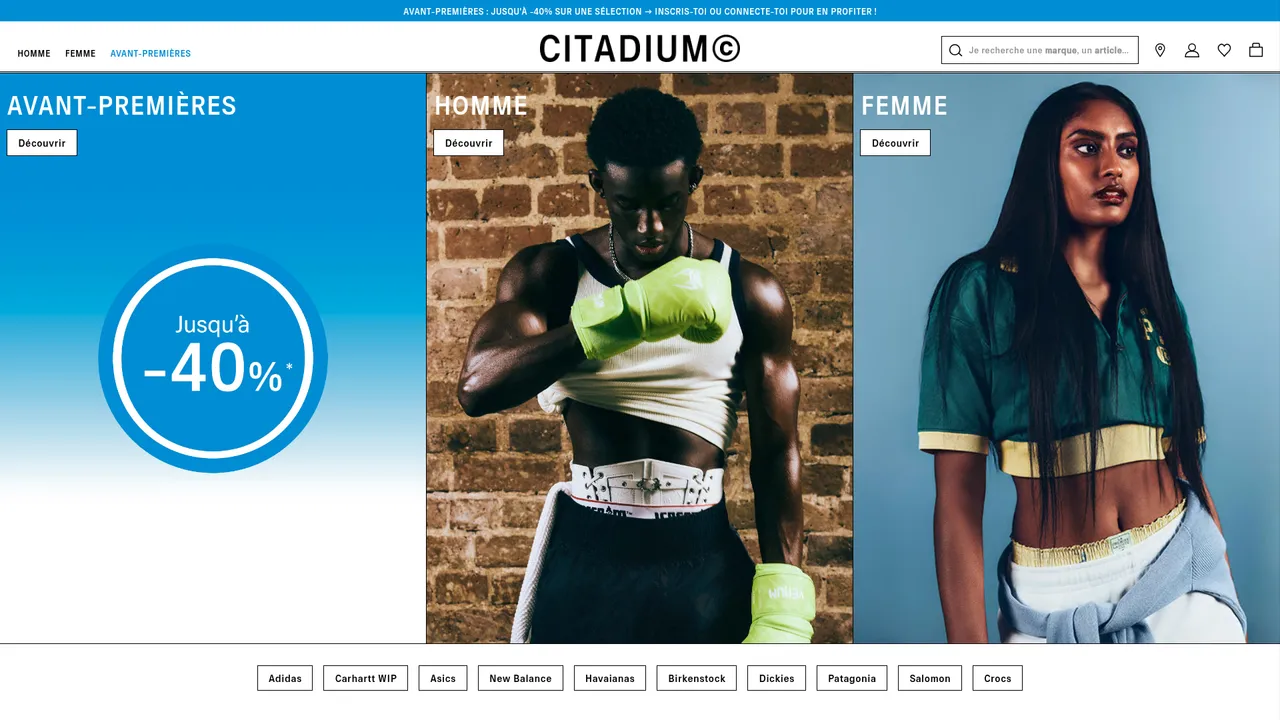 Screenshot de Citadium