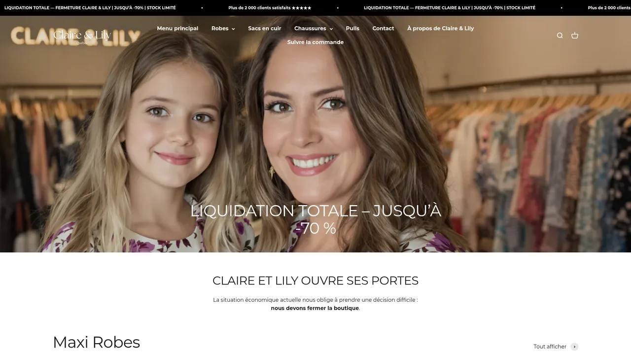 Screenshot de Claire & Lily
