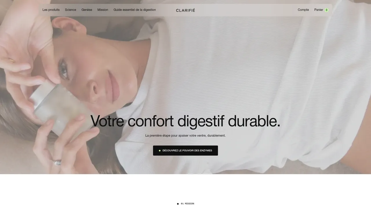 Screenshot de Clarifie