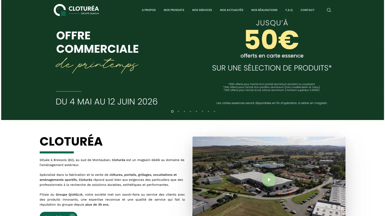 Screenshot de Cloturéa