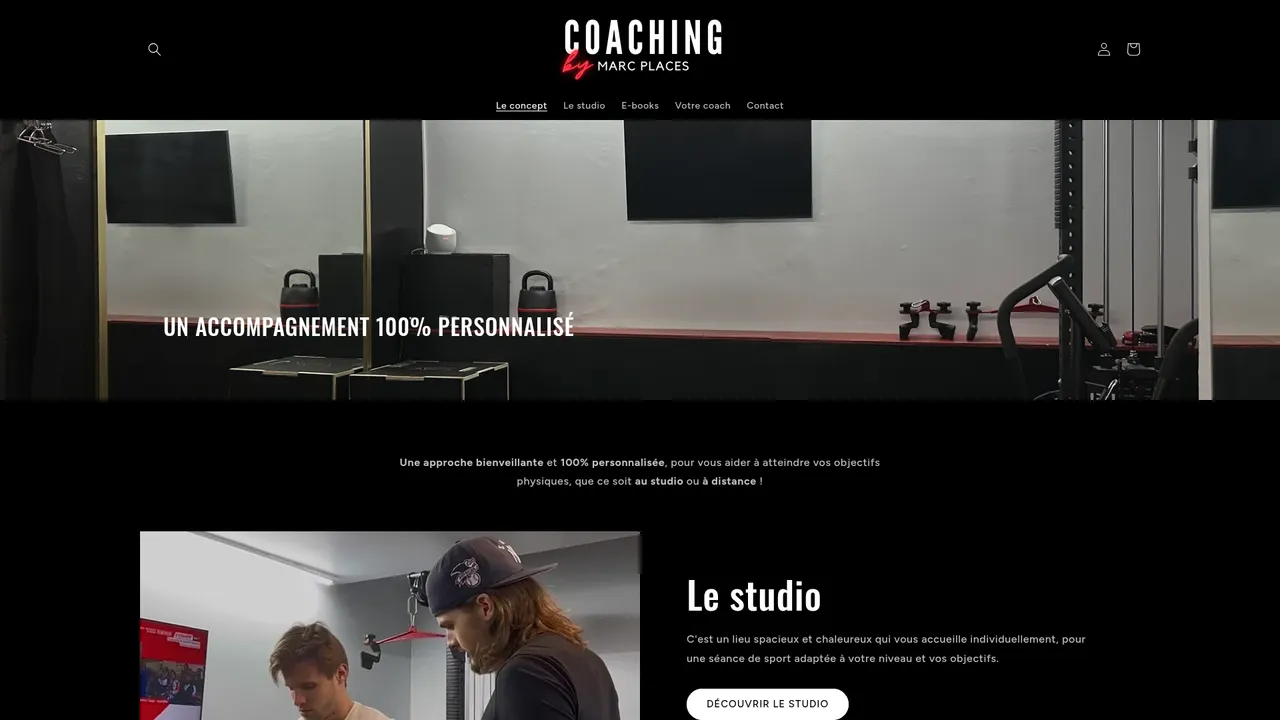 Screenshot de Coaching by Marc Places