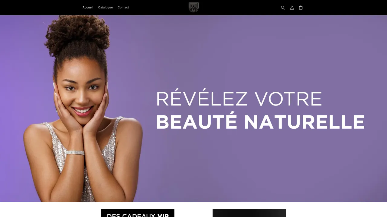 Screenshot de colibri shop