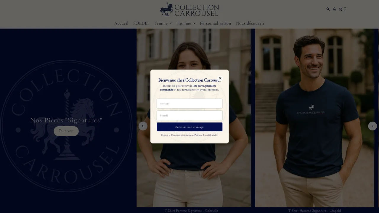 Screenshot de Collection Carrousel