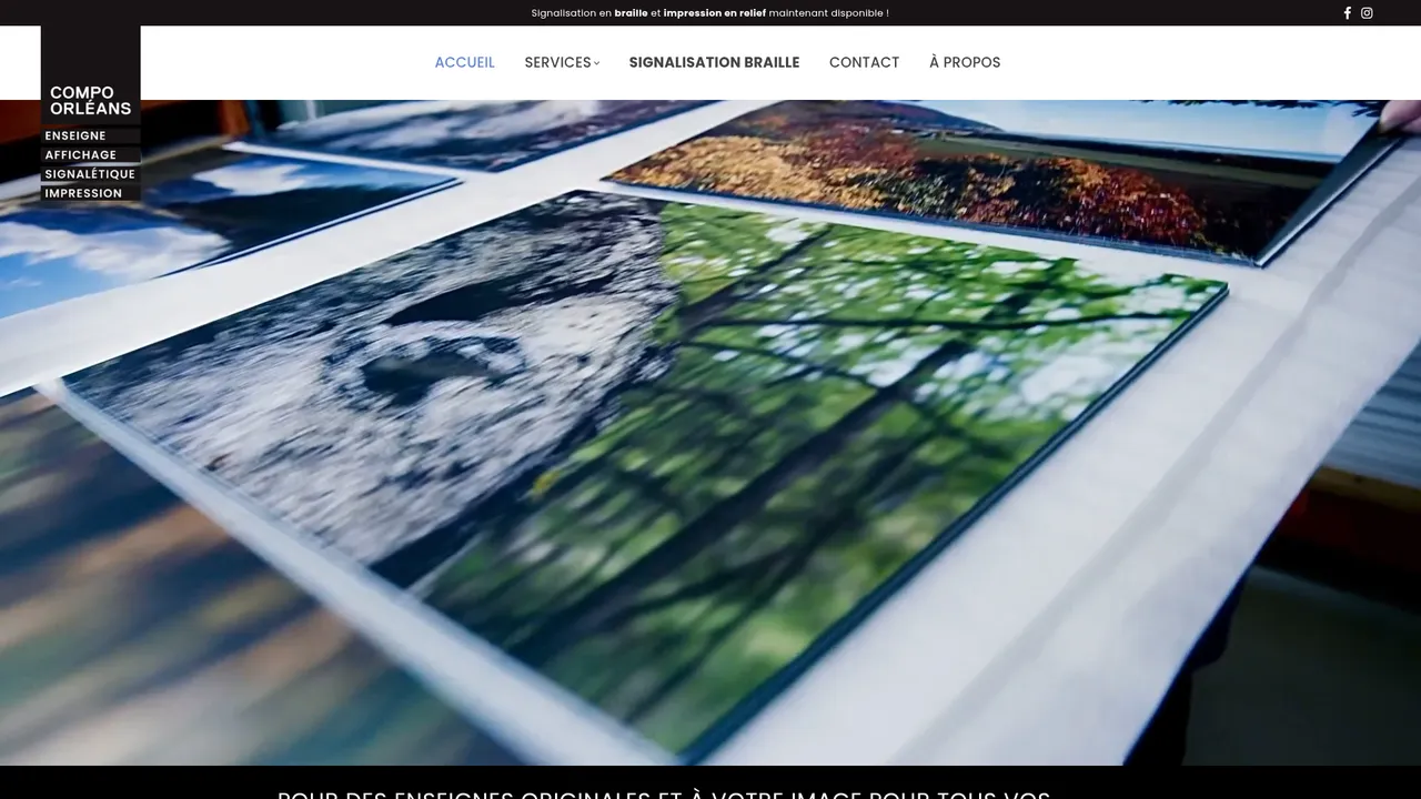 Screenshot de compoorleans.com