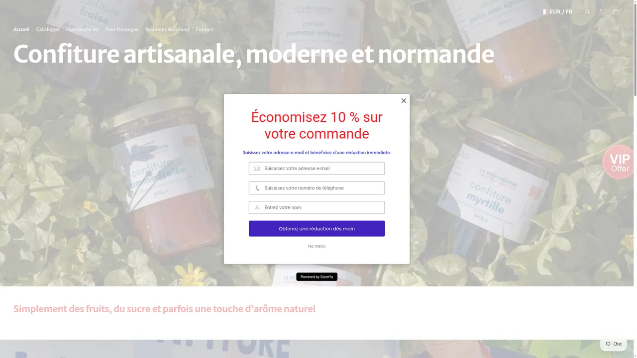 Screenshot de Confiture La Bouyardière