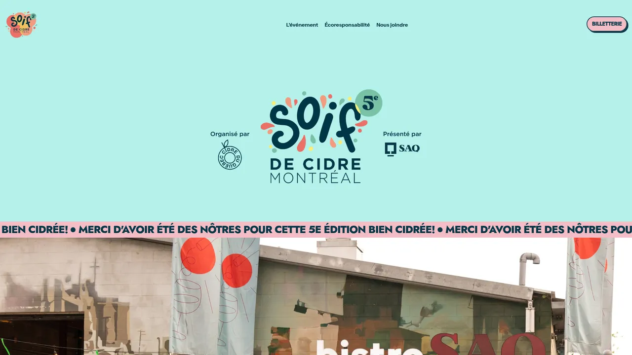 Screenshot de Connaisseur ou Curieux ? Bienvenue au Festival Soif de Cidre !