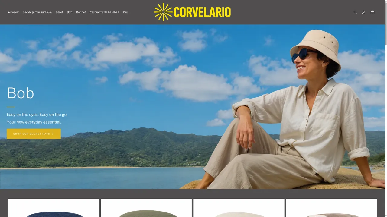 Aperçu du site CORVELARIO