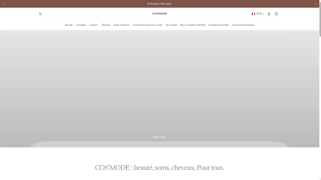Screenshot de COS'MODE